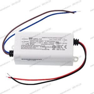 Nguồn LED Driver APC-12-350 Meanwell (12.6W 36V 350mA)