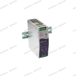 Nguồn DIN Rail WDR-120-24 Meanwell (120W 24V 5A)