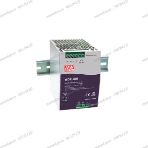 Nguồn DIN Rail WDR-480-24 Meanwell (480W 24V 20A)