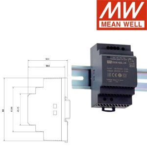 Nguồn Meanwell DDR-60G-12 (60W 12V 5A)