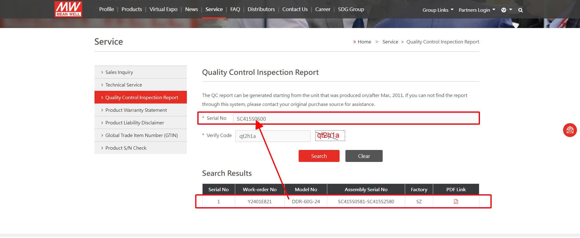 Kiểm tra hàng Meanwell chính hãng
