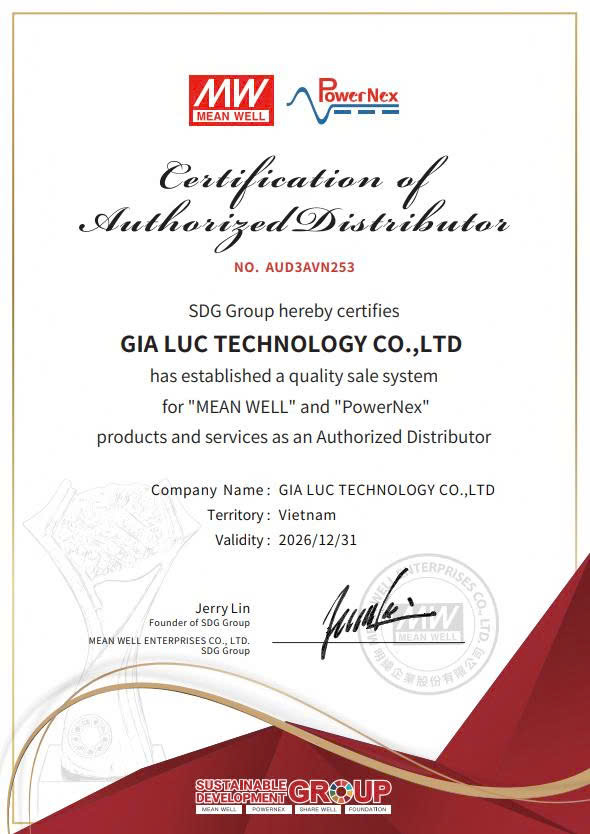 Đại lý Meanwell Việt Nam