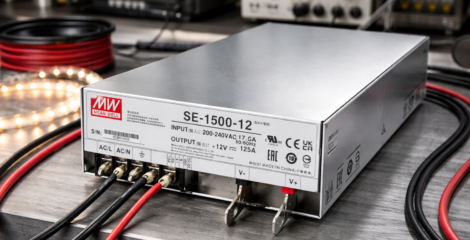 Nguồn 12V 125A Meanwell SE 1500 12 – Nguồn 12V công suất lớn 1500W